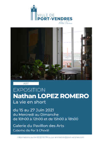 Exposition de Nathan Lopez Romero à la Galerie du Pavillon des Arts, Port-Vendres